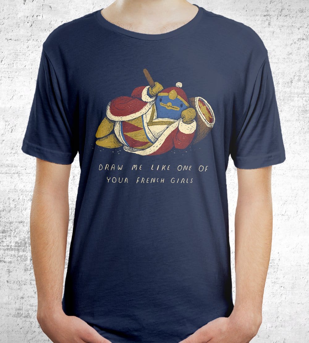 Dedede French T-Shirts by Louis Roskosch - Pixel Empire