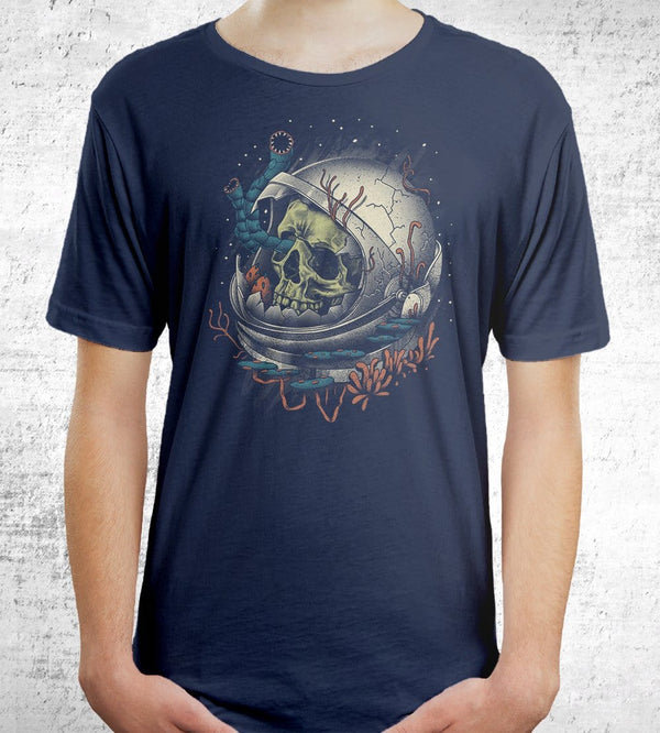 Space Decay T-Shirts by Vincent Trinidad - Pixel Empire
