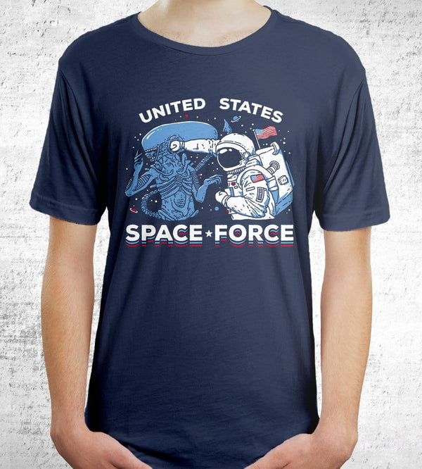 Space Force T-Shirts by Ronan Lynam - Pixel Empire