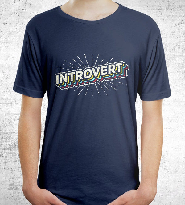 Introvert T-Shirts by Ronan Lynam - Pixel Empire