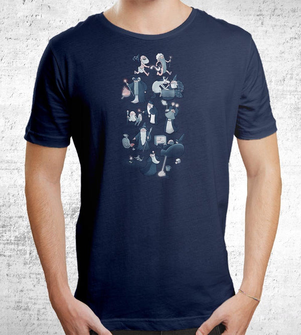 Shared Flat For Wizards T-Shirts by Anna-Maria Jung - Pixel Empire
