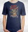 Cat Attack T-Shirts by Vincent Trinidad - Pixel Empire