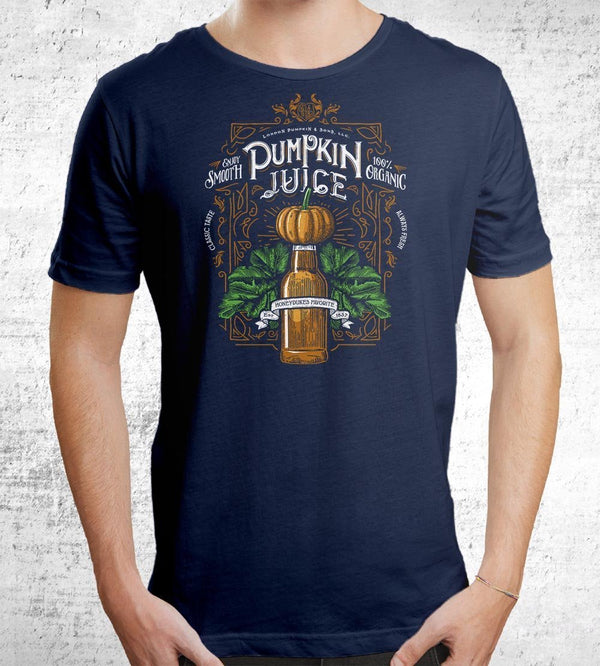 Pumpkin Juice T-Shirts by Barrett Biggers - Pixel Empire