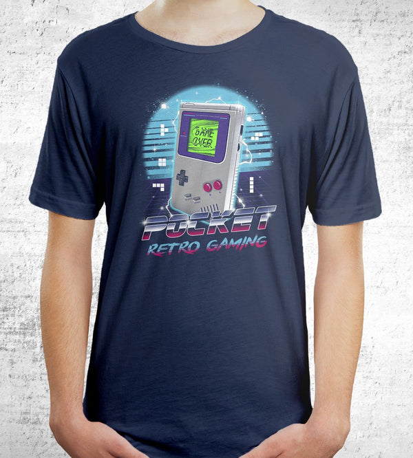 Pocket Retro Gaming T-Shirts by Vincent Trinidad - Pixel Empire