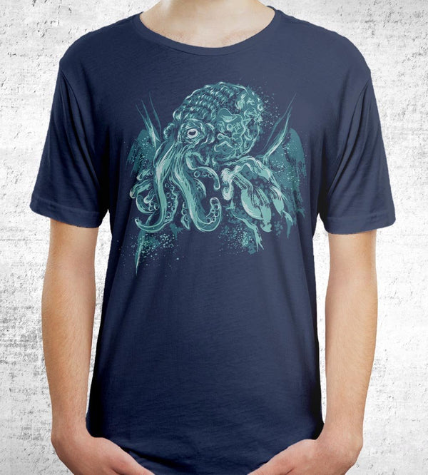 A God Beyond the Sea T-Shirts by Dr. Monekers - Pixel Empire