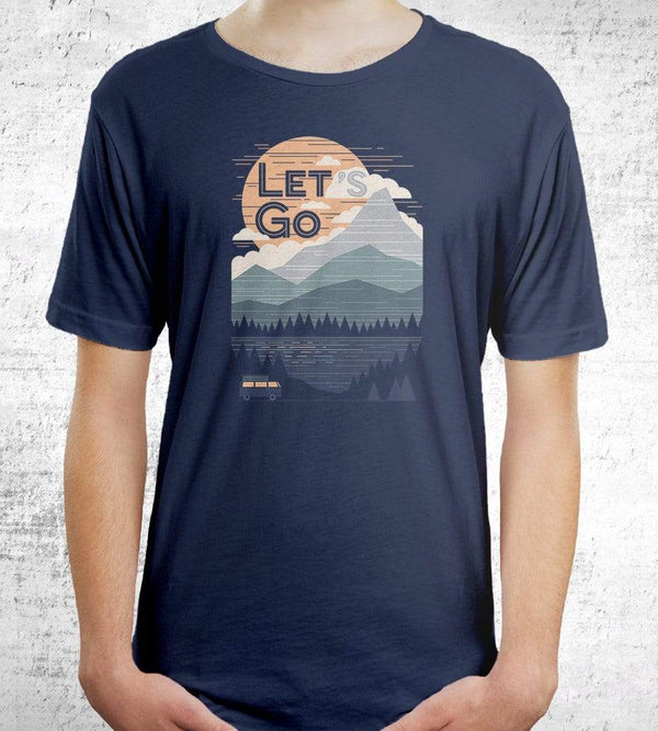 Let's Go T-Shirts by Rick Crane - Pixel Empire