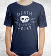 Death Before Decaf T-Shirts by Ronan Lynam - Pixel Empire