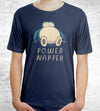 Power Napper T-Shirts by Louis Roskosch - Pixel Empire