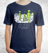 Aliens Don't Believe In You Either T-Shirts by Ronan Lynam - Pixel Empire