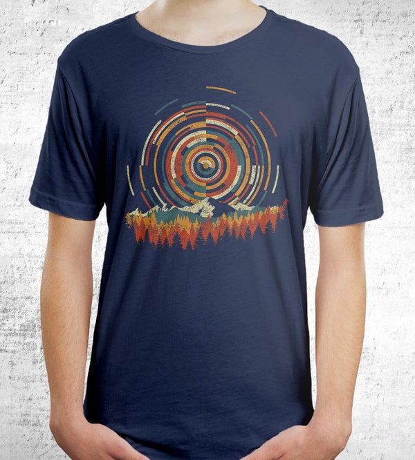 Geometry of Sunrise T-Shirts by Dianne Delahunty - Pixel Empire