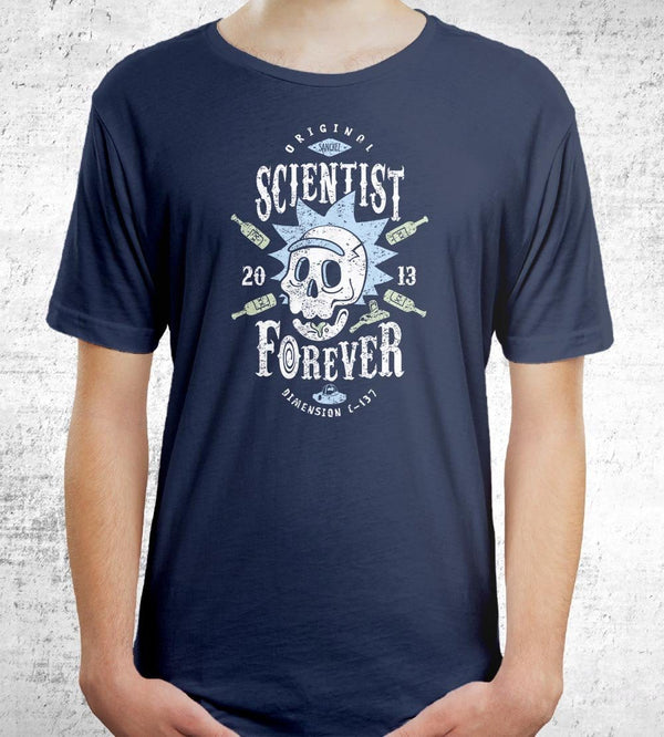 Scientist Forever T-Shirts by Olipop - Pixel Empire