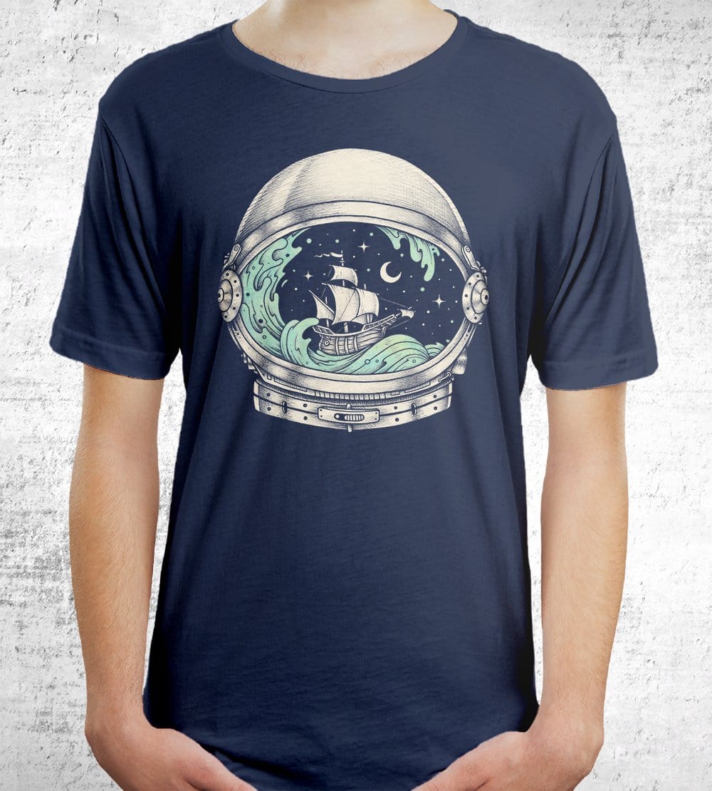 Spaceship T-Shirts by Enkel Dika - Pixel Empire