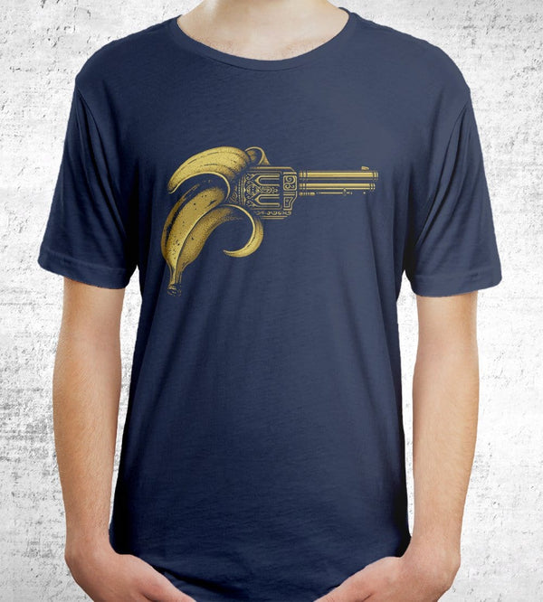 Banana Gun T-Shirts by Enkel Dika - Pixel Empire