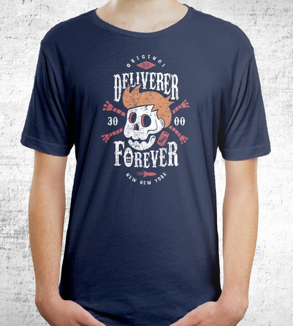 Deliverer Forever T-Shirts by Olipop - Pixel Empire