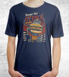 Burger Bot T-Shirts by Vincent Trinidad - Pixel Empire