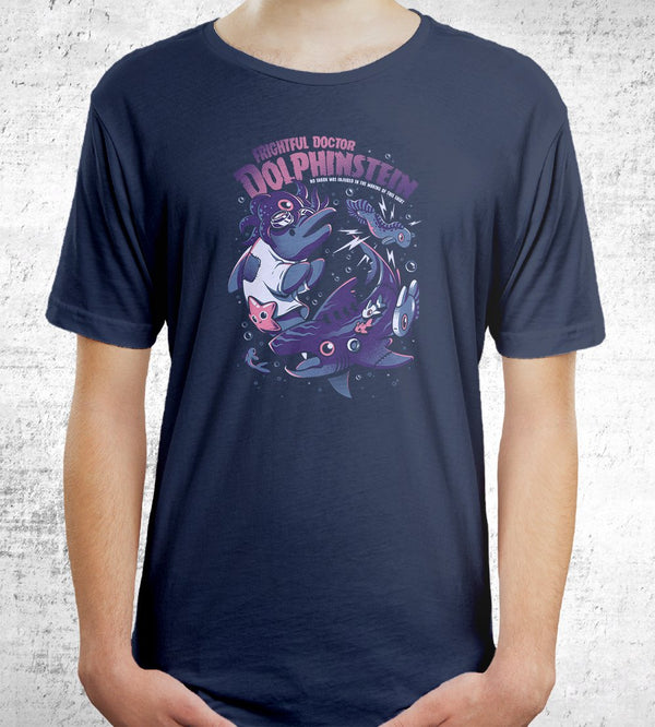 Dolphinstein T-Shirts by Ilustrata - Pixel Empire