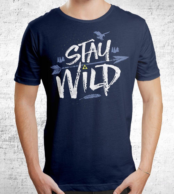 Stay Wild T-Shirts by Barrett Biggers - Pixel Empire
