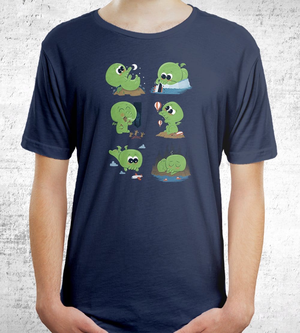 Cutethulhu T-Shirts by Anna-Maria Jung - Pixel Empire