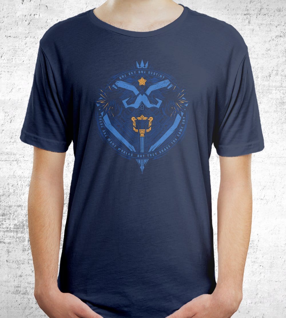 One Sky One Destiny T-Shirts by StudioM6 - Pixel Empire