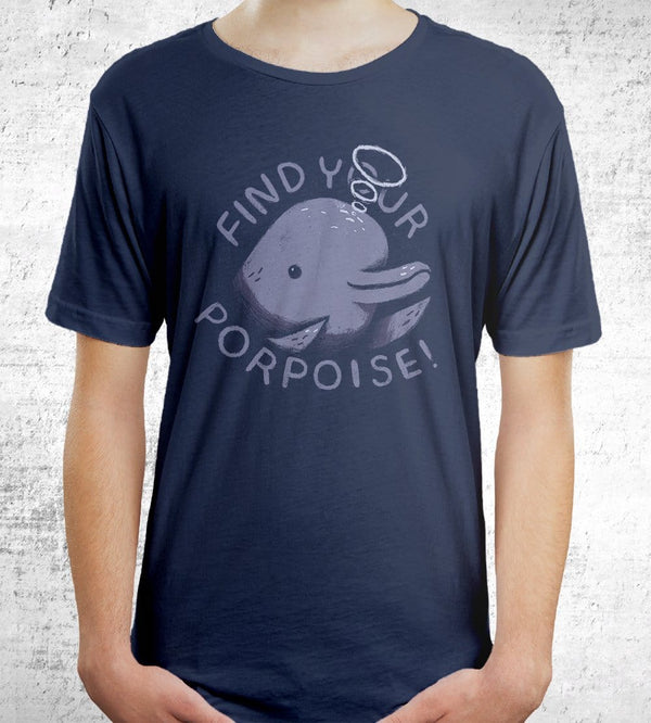 Find Your Porpoise T-Shirts by Louis Roskosch - Pixel Empire