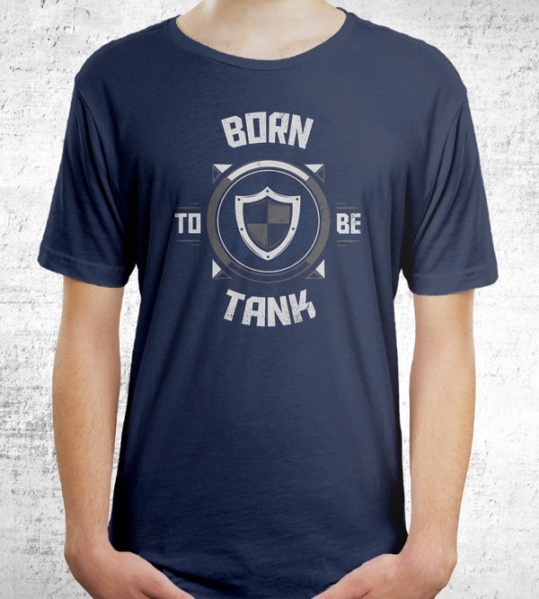 Born To Be Tank T-Shirts by Typhoonic - Pixel Empire
