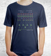 Christmas Invader T-Shirts by Typhoonic - Pixel Empire