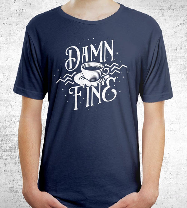 Damn Fine Coffee T-Shirts by Barrett Biggers - Pixel Empire