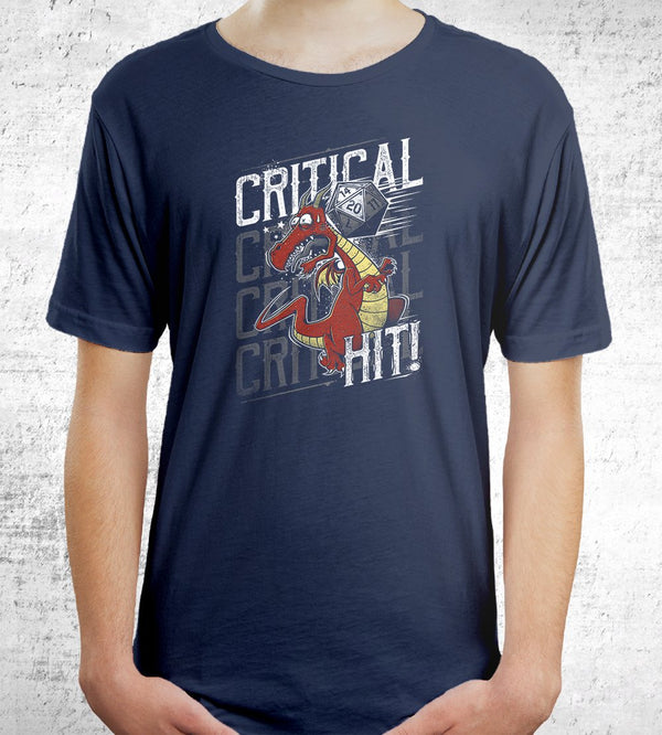 Supa Critical Hit T-Shirts by StudioM6 - Pixel Empire