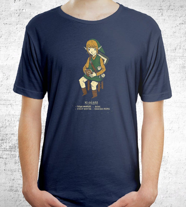 Link To Do T-Shirts by Louis Roskosch - Pixel Empire