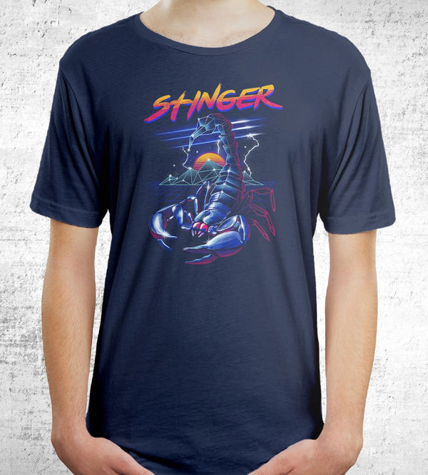 Rad Stinger T-Shirts by Vincent Trinidad - Pixel Empire