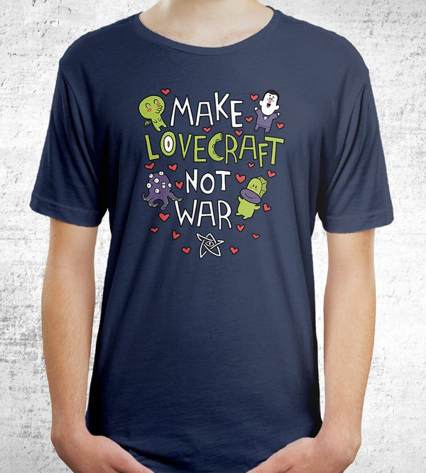 Make Lovecraft, Not War T-Shirts by Anna-Maria Jung - Pixel Empire