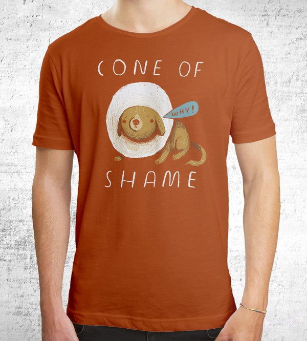 Cone Of Shame T-Shirts by Louis Roskosch - Pixel Empire