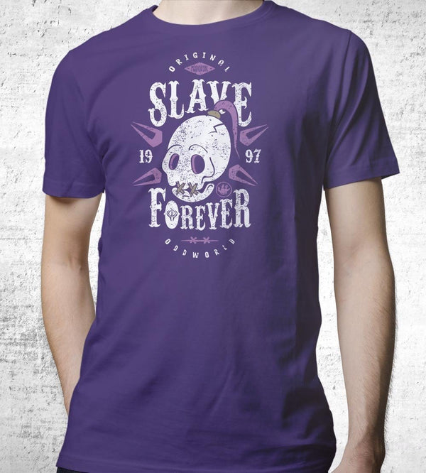 Slave Forever T-Shirts by Olipop - Pixel Empire