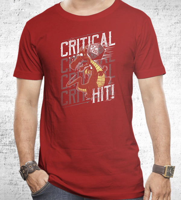 Supa Critical Hit T-Shirts by StudioM6 - Pixel Empire
