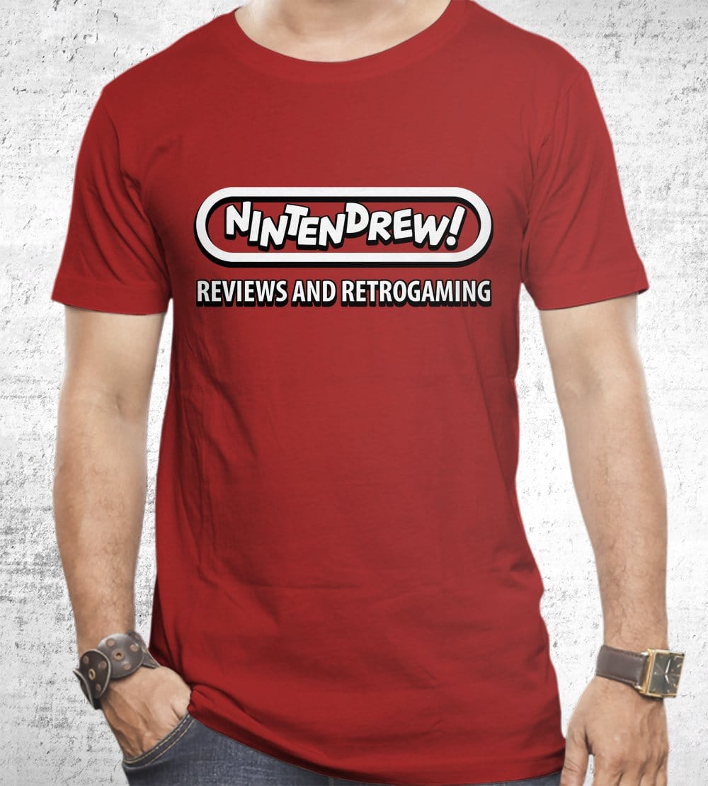 Nintendrew Logo 2 T-Shirts by Nintendrew - Pixel Empire