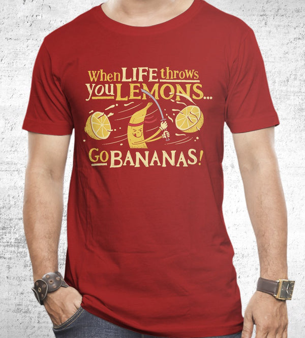 Go Bananas T-Shirts by Grant Shepley - Pixel Empire
