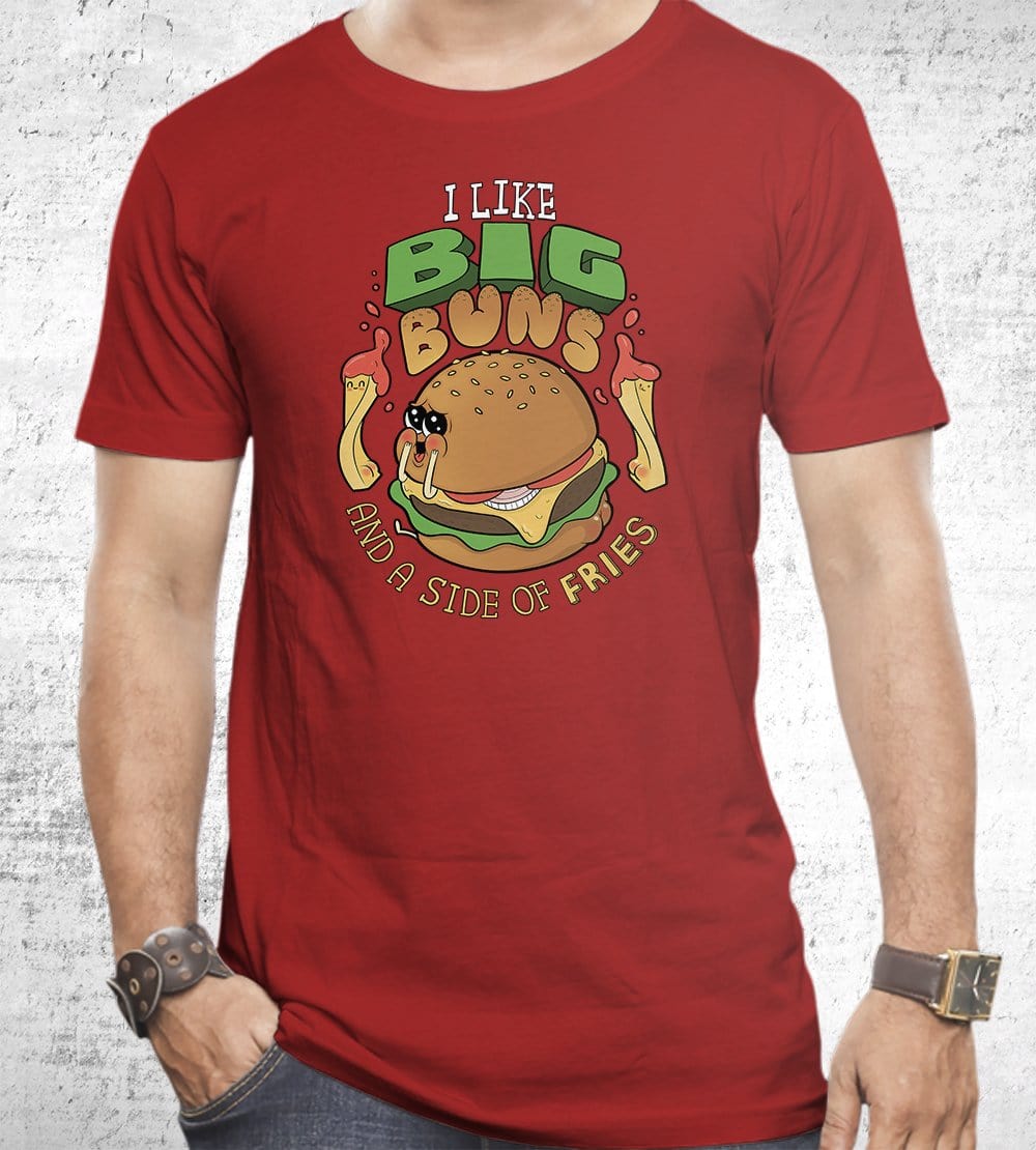 I Like Big Buns T-Shirts by Anna-Maria Jung - Pixel Empire