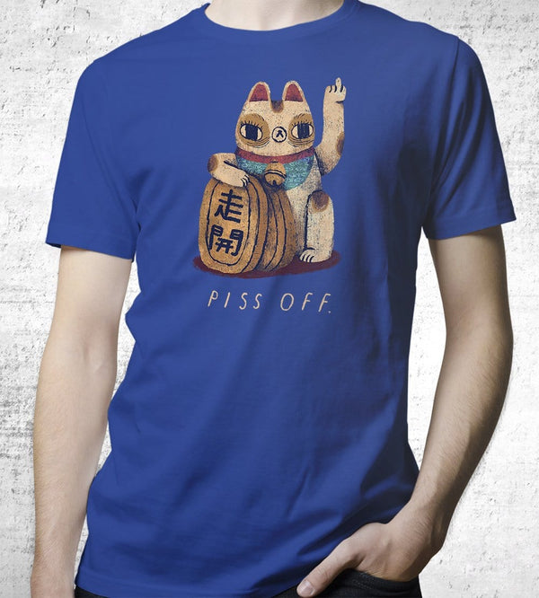 Piss Off T-Shirts by Louis Roskosch - Pixel Empire