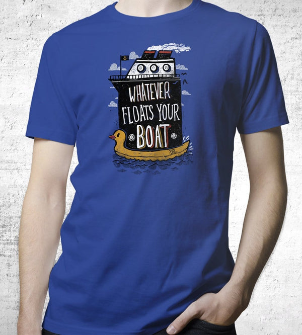 Whatever Floats Your Boat T-Shirts by Ronan Lynam - Pixel Empire