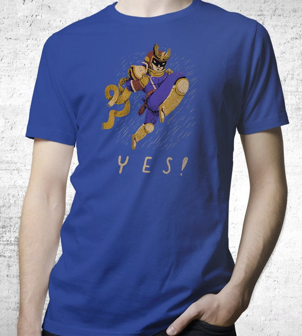 Falcon Yes T-Shirts by Louis Roskosch - Pixel Empire