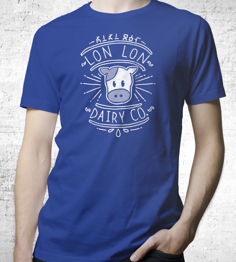 Lon Lon Dairy Co T-Shirts by Ronan Lynam - Pixel Empire