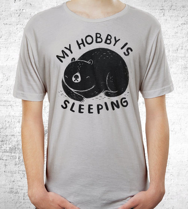 My Hobby Is Sleeping T-Shirts by Louis Roskosch - Pixel Empire
