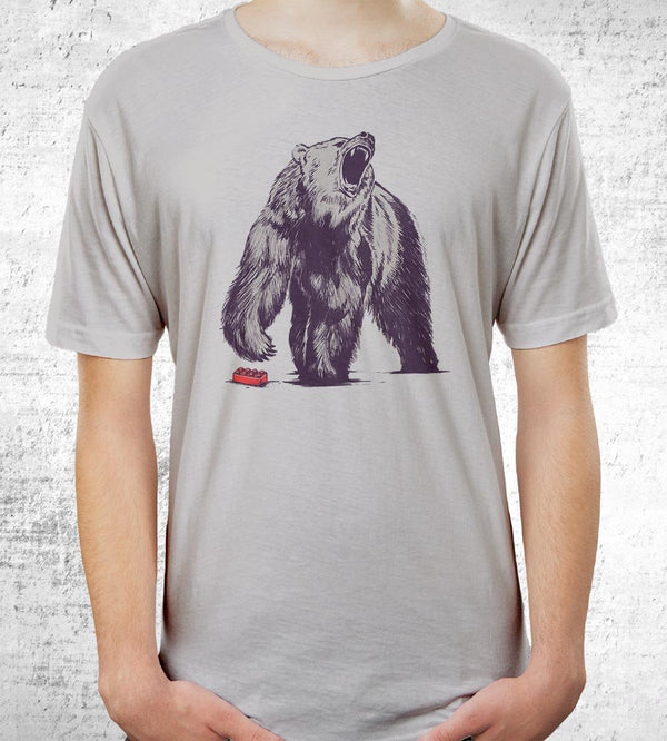 Bear Block T-Shirts by Daniel Teres - Pixel Empire