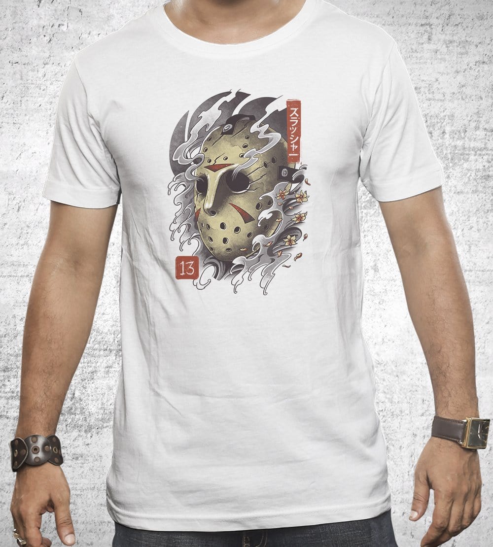 Oni Jason Mask T-Shirts by Vincent Trinidad - Pixel Empire