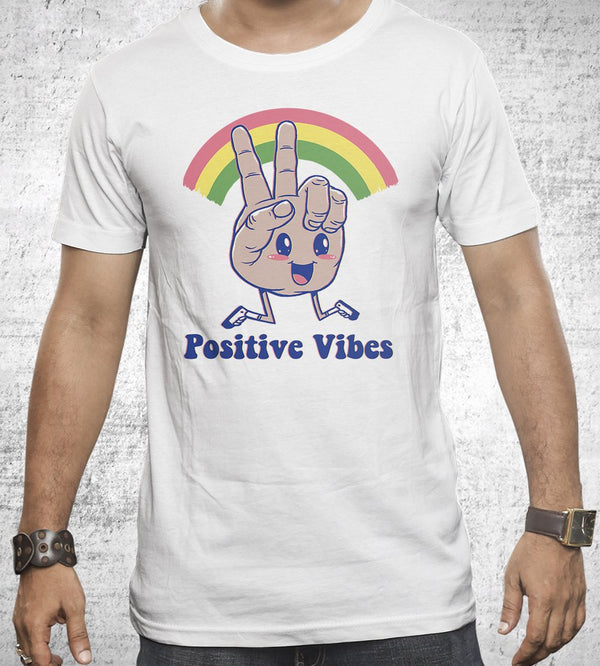Positive Vibes T-Shirts by Vincent Trinidad - Pixel Empire