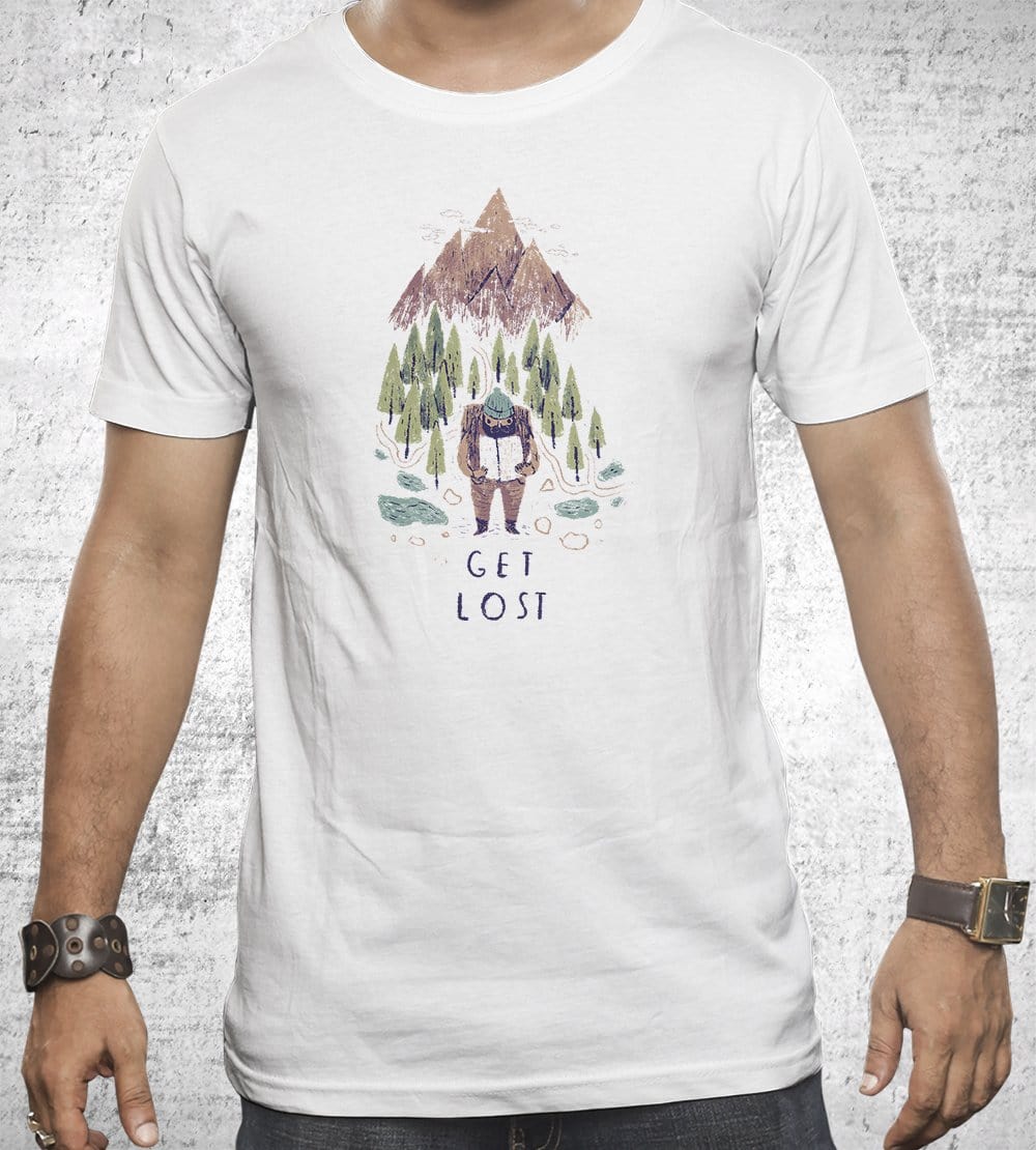 Get Lost T-Shirts by Louis Roskosch - Pixel Empire