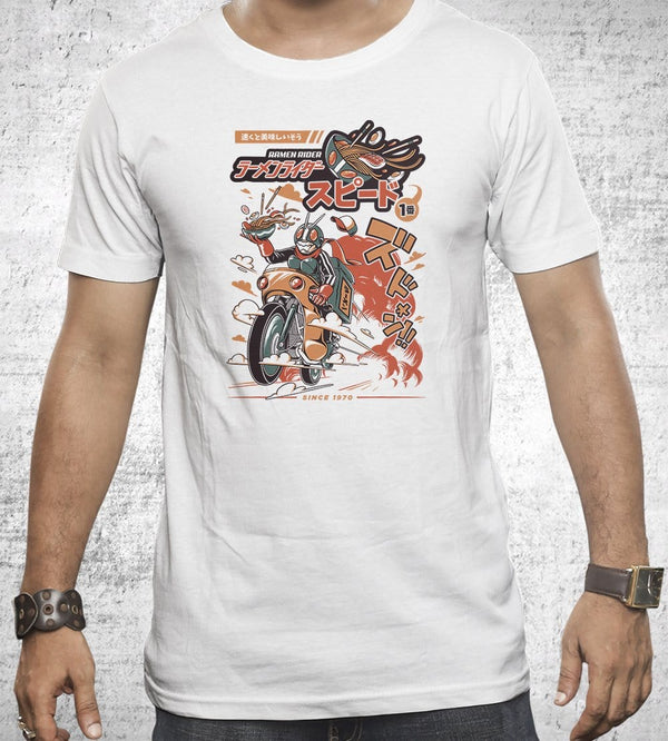 Ramen Riders T-Shirts by Ilustrata - Pixel Empire