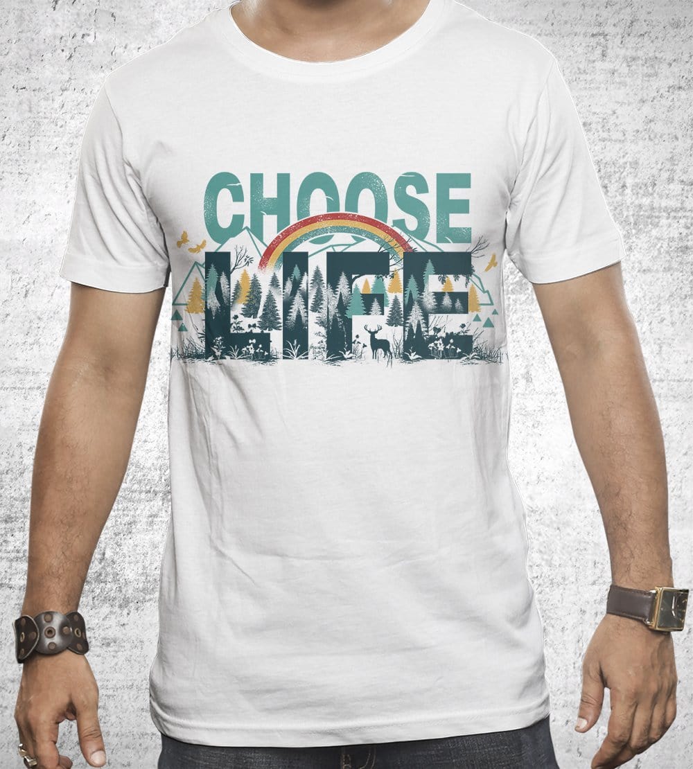 Choose Life T-Shirts by Vincent Trinidad - Pixel Empire