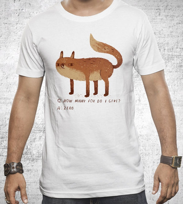 Zero Fox T-Shirts by Louis Roskosch - Pixel Empire