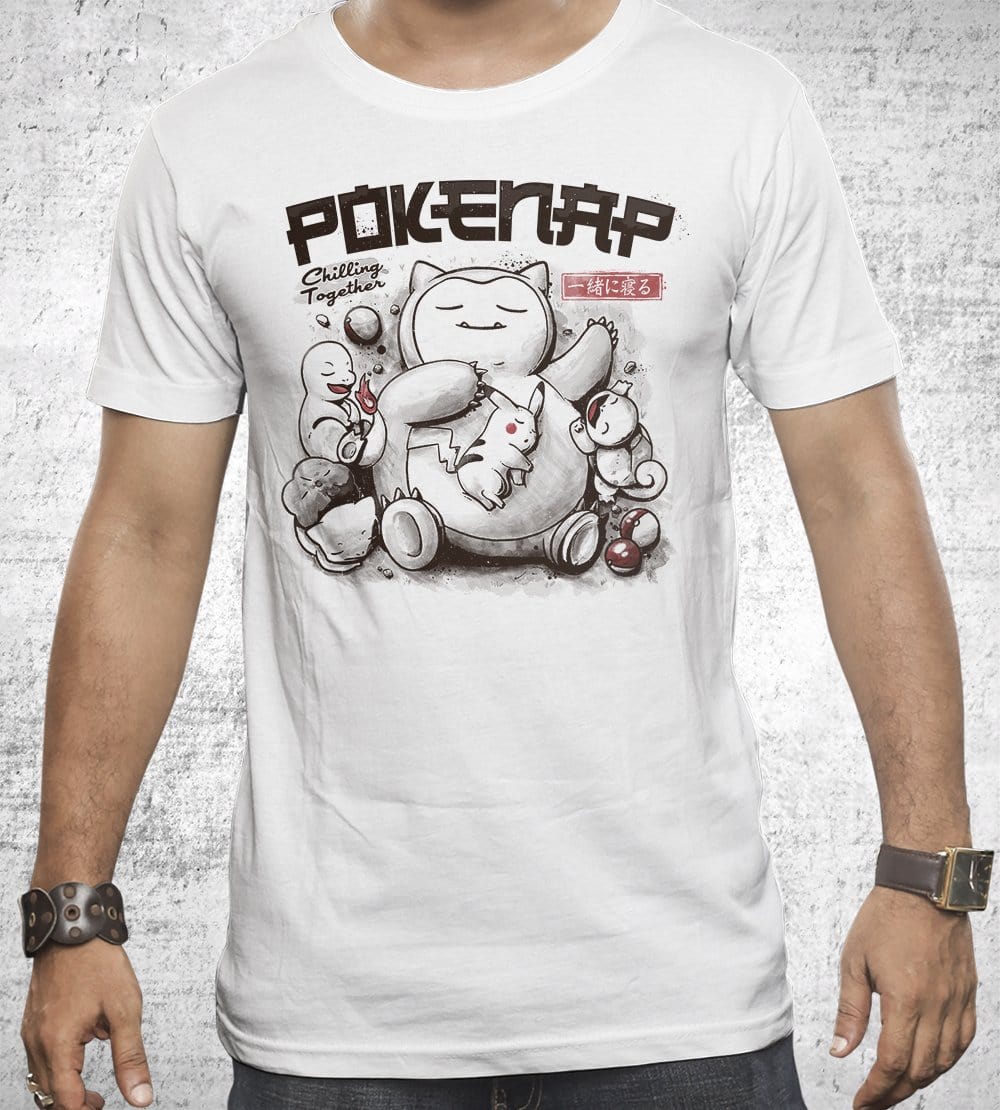 Pokenap T-Shirts by Eduardo Ely - Pixel Empire